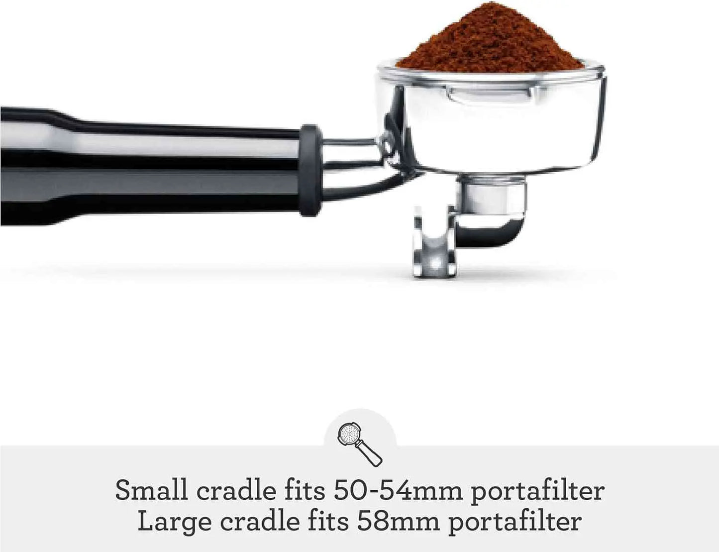 Breville Smart Grinder Pro coffee grinder with stainless steel conical burrs and LCD screen for precise grind settings