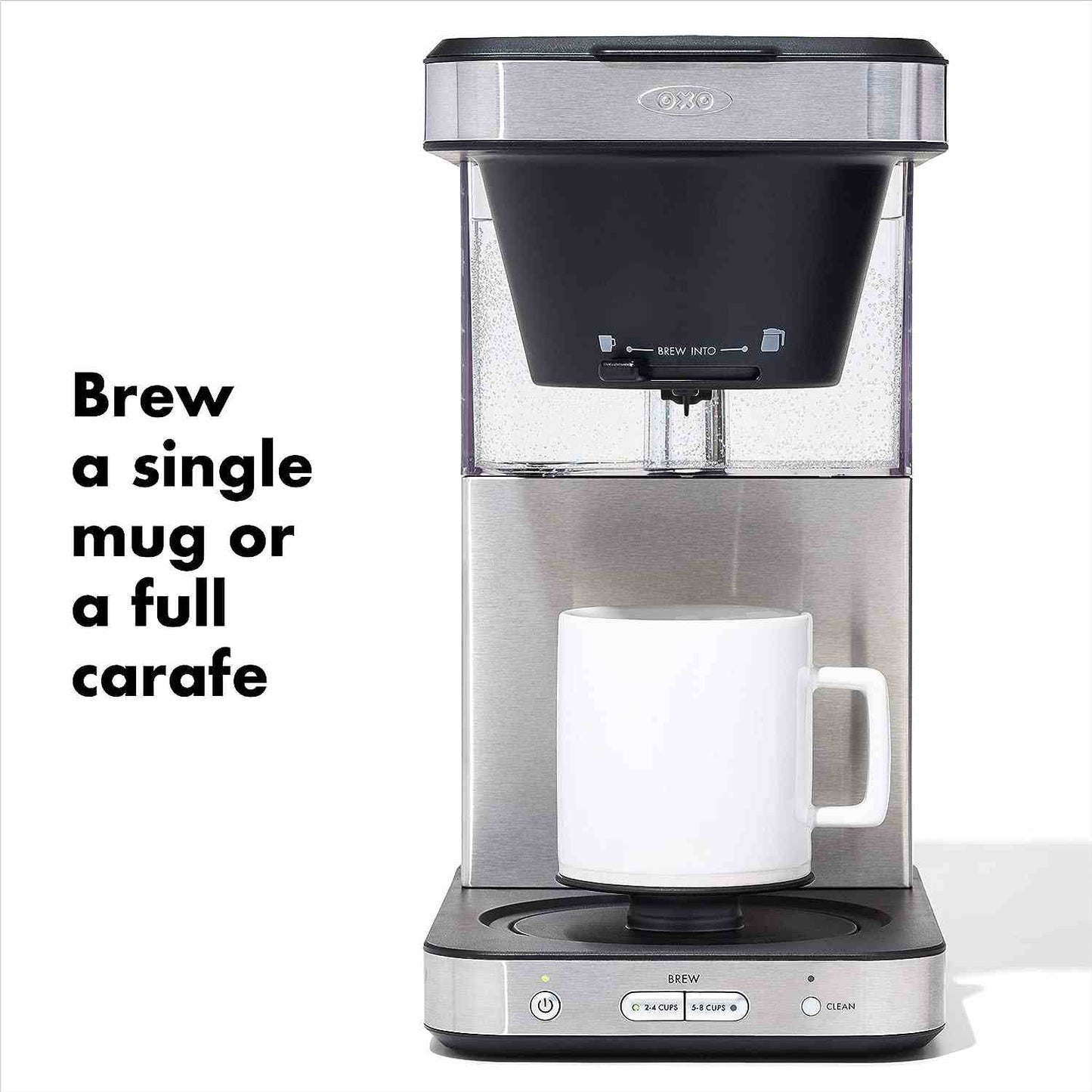 OXO Brew 8 Cup Coffee Maker stainless steel with thermal carafe and precision water control