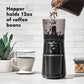 OXO Brew Conical Burr Coffee Grinder with stainless steel burrs, 15 grind settings, and UV-blocking hopper for fresh coffee beans