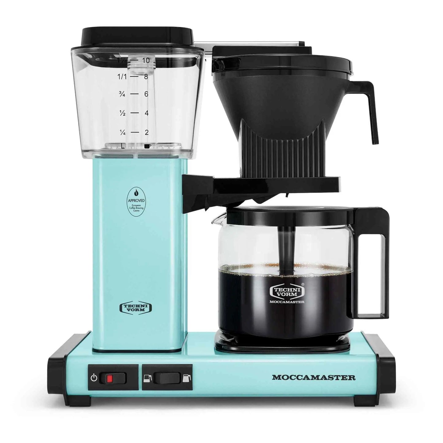 Technivorm Moccamaster KBGV Select 10-cup coffee maker with brew-volume selector and glass carafe