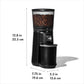 OXO Brew Conical Burr Coffee Grinder with stainless steel burrs and 15 grind settings for fresh coffee