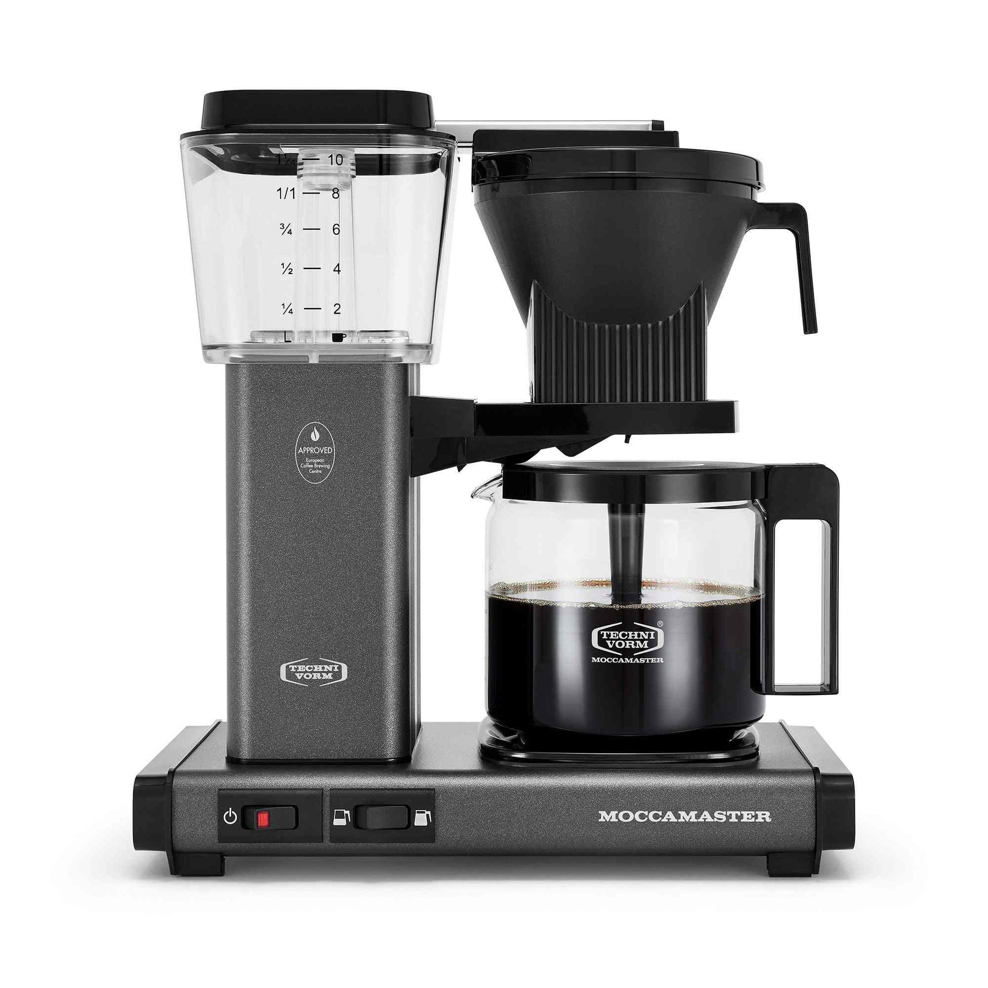 Technivorm Moccamaster KBGV Select 10-cup coffee maker with brew-volume selector and glass carafe