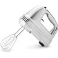 Cuisinart HM-90BCS Power Advantage Plus 9-speed silver handheld mixer with storage case and attachments