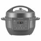 Instant Pot 4qt Rio Mini electric pressure cooker with 7 cooking functions and compact truffle finish design