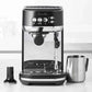 Breville Bambino Plus espresso machine brushed stainless steel compact design with automatic microfoam texturing
