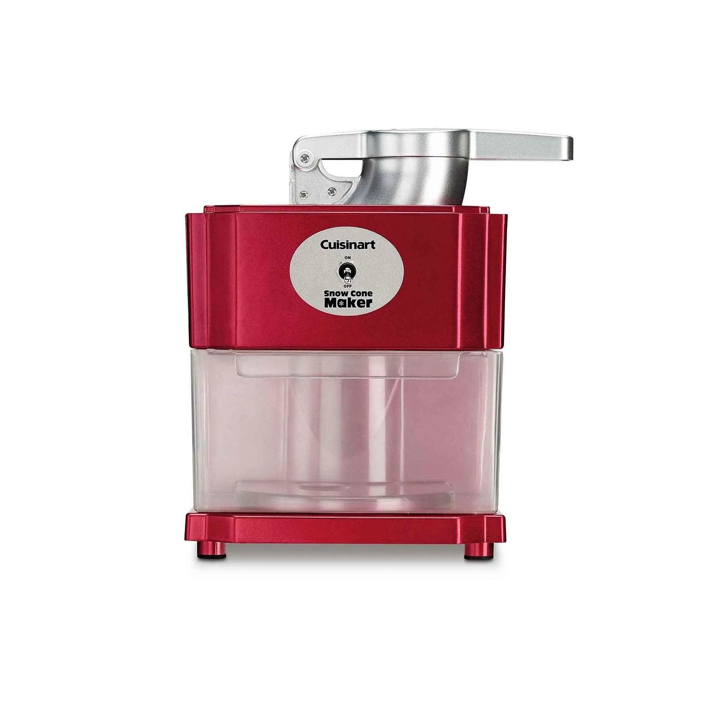 Cuisinart Snow Cone Machine SCM-10P1 with professional motor, safety features, and reusable cones