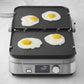 Cuisinart GR-5BWS Electric Griddler FIVE 5-in-1 contact grill and griddle with LCD display and adjustable temperature controls