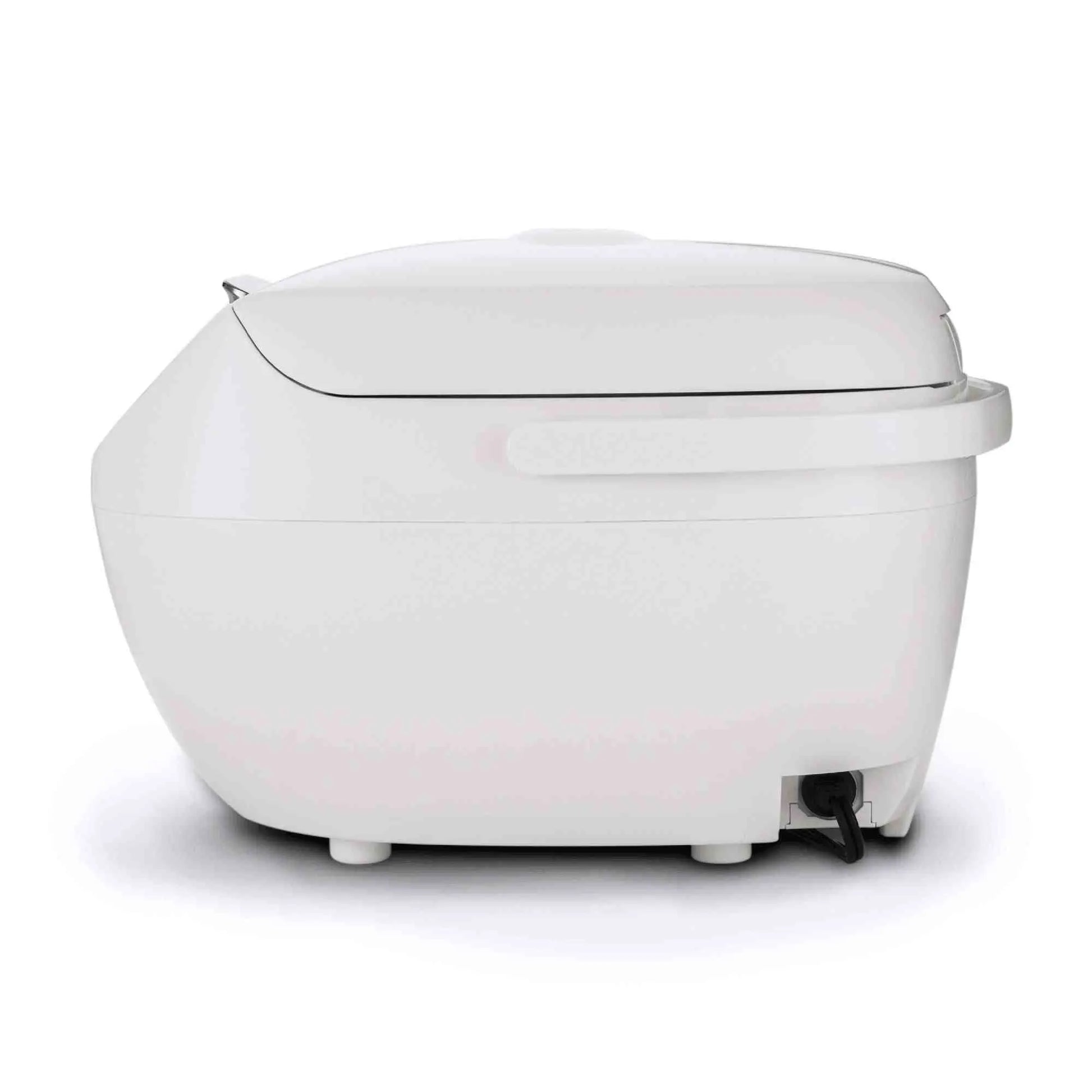 TIGER JBV-A10U 5.5-cup Micom rice cooker with syncro-cooking and food steamer basket