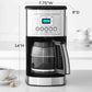 Cuisinart Perfectemp OXO Brew Conical Burr Coffee Grinder with brew strength control and 14-cup glass carafe