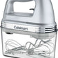 Cuisinart HM-90BCS Power Advantage Plus 9-speed handheld mixer in brushed chrome with storage case and attachments
