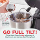 Dash Tilt Head 3.5qt 12-speed cream stand mixer with stainless steel bowl and three attachments