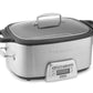 Cuisinart MSC-800 7-quart stainless steel 4-in-1 multicooker with programmable slow cook, roast, sauté, and steam functions