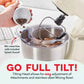 Dash Tilt Head 3.5qt 12-speed stand mixer in cream with stainless steel bowl and three attachments