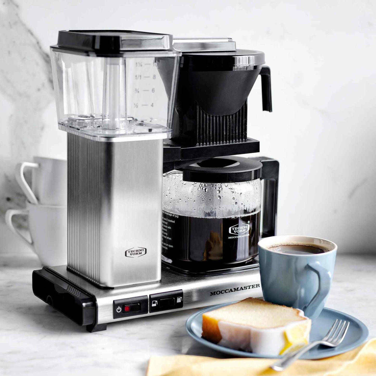 Technivorm Moccamaster KBGV Select 10-cup coffee maker with brew volume selector and glass carafe