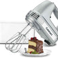Cuisinart HM-90BCS Power Advantage Plus 9-speed handheld mixer in brushed chrome with storage case and multiple attachments