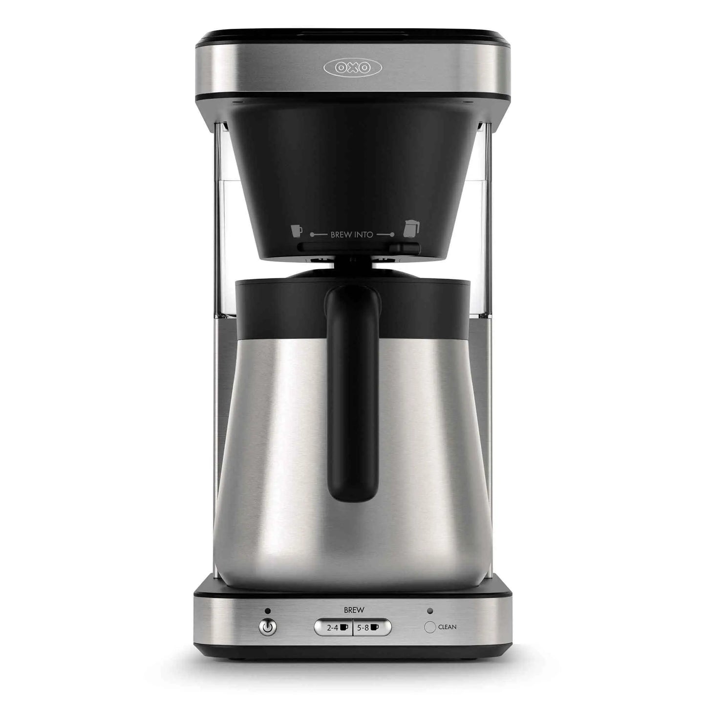 OXO Brew 8 Cup Coffee Maker stainless steel with thermal carafe and precision brewing features
