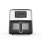 Cuisinart Airfryer AIR-200 with 6-quart capacity, digital display, 5 cooking functions, and easy-clean nonstick basket