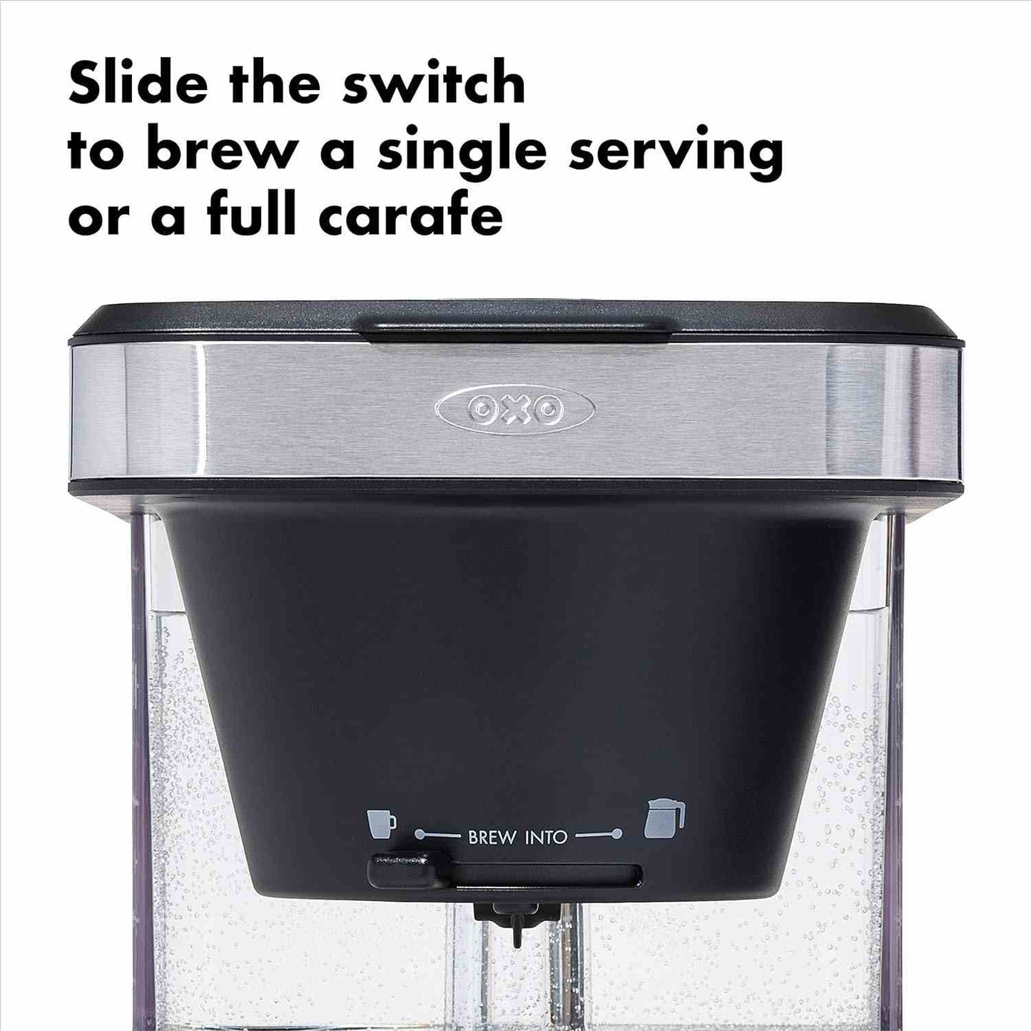 OXO Brew 8 Cup Coffee Maker stainless steel with thermal carafe and precision brewing system